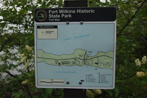 Fort Wilkins Historic State Park Trail Map - Travel the Mitten