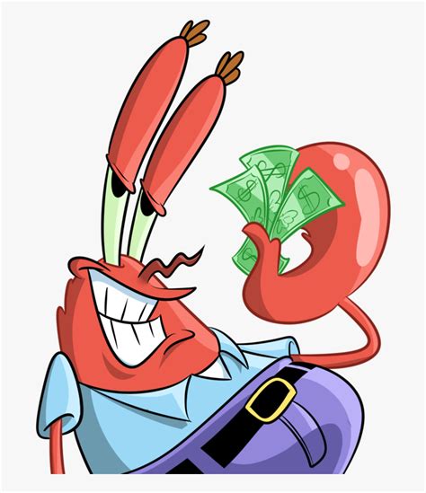 Mr Krabs Money Png , Free Transparent Clipart - ClipartKey