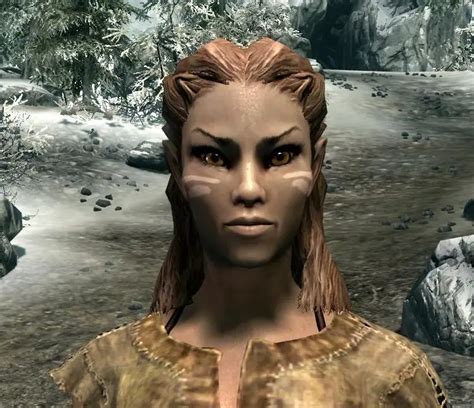 Odrine - level 1 female bosmer at Skyrim Nexus - mods and community