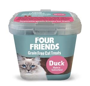 Grain free high meat cat treats.