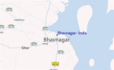 Bhavnagar, India Tide Station Location Guide