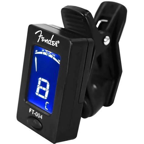 Fender FT-004 Chromatic Clip-on Tuner - Fender Effects - Drum and Guitar