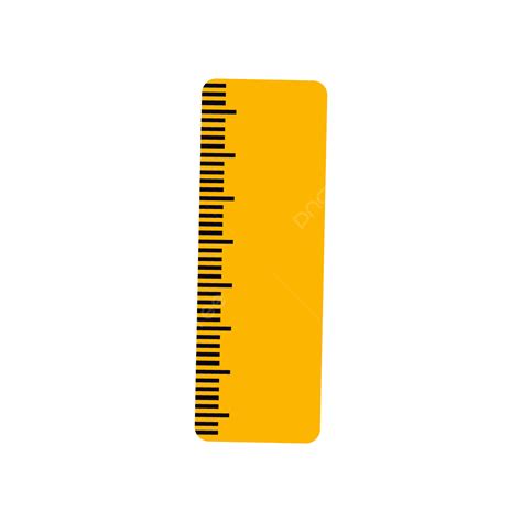 Yellow Ruler Clipart