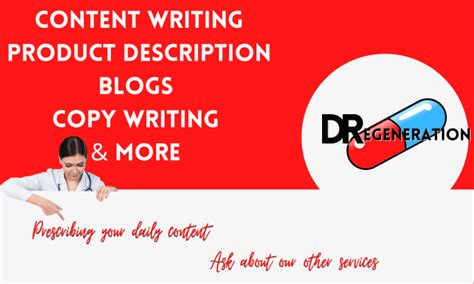 Write your product description by Drregeneration | Fiverr