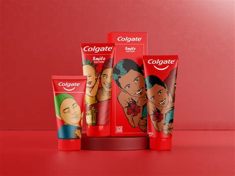 Colgate Toothpaste Packaging (Smile Edition) on Behance