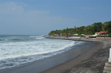 Playa del Puerto de La Libertad | Paisajes, Playa, El salvador