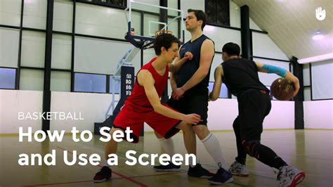 Setting and Using a Screen | Basketball - YouTube