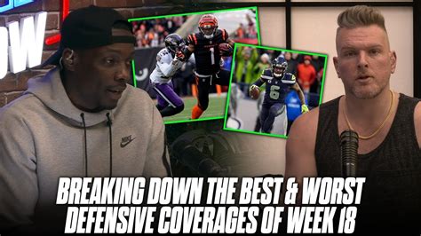 The Best And Worst Defensive Back Plays Of NFL Week 18 With Darius ...