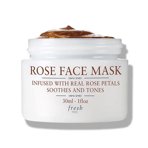 Fresh Rose Face Mask (30ML) - Ultra Moisturizer - Fresh