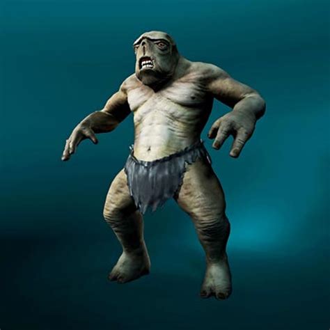 3d Max Cave Troll Fantasy Creatures