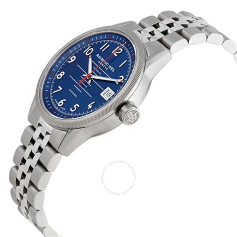 Raymond Weil Freelancer Automatic Blue Dial Men's Watch 2754-ST-05500 ...