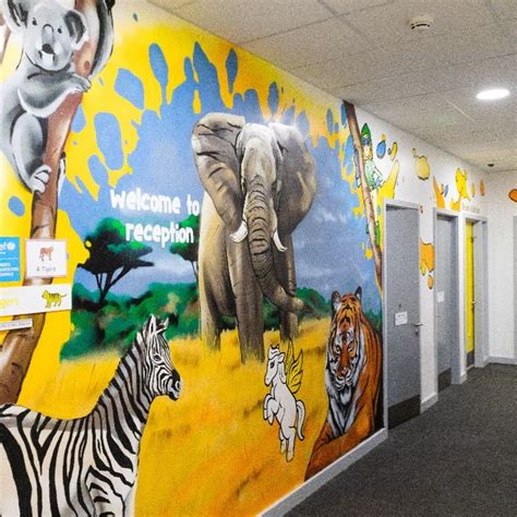 Priestmead primary School, Harrow. | Painting, Mural, Art