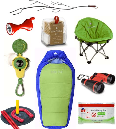 camping gear for kids