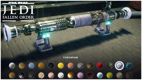 Fallen Order All Lightsaber Customization