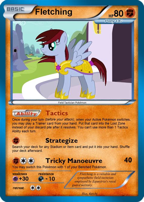 Fletching Pokemon card by The-Ketchi on DeviantArt