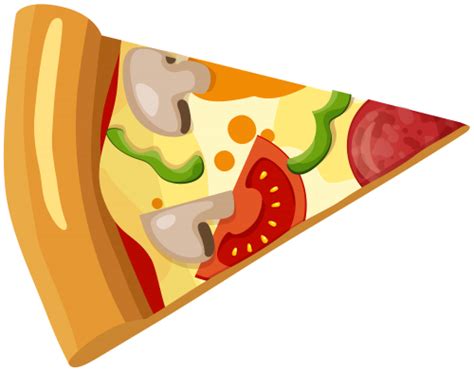 Pizza Slice PNG Clip Art Best WEB Clipart | Pizza art, Clip art, Pizza ...