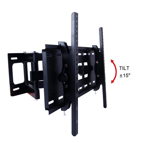 32" - 70" Tv Wall Mount Bracket Dual Arm W/ 30° Tilt 120° Swivel Vesa Compliant | Buy TV ...