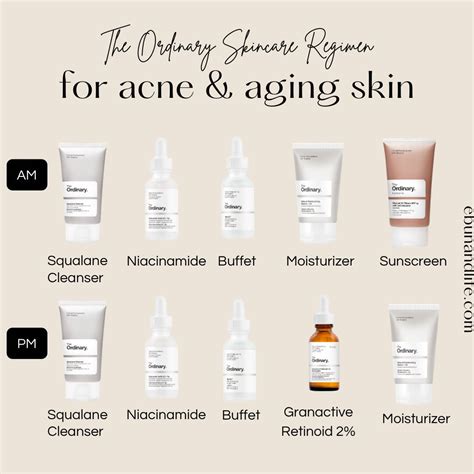 The Ordinary Skincare Routine For Acne Prone Aging Skin | Dry acne prone skin, Dry skin routine ...