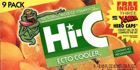 Here's why Slimer isn't on the front of Hi-C Ecto Cooler