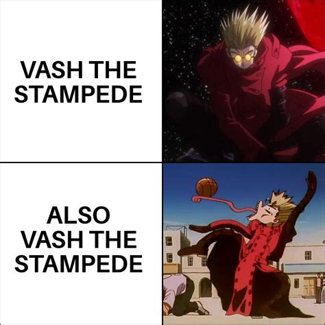 Vash the stampede in 2023 | Trigun, Anime life, Stampede