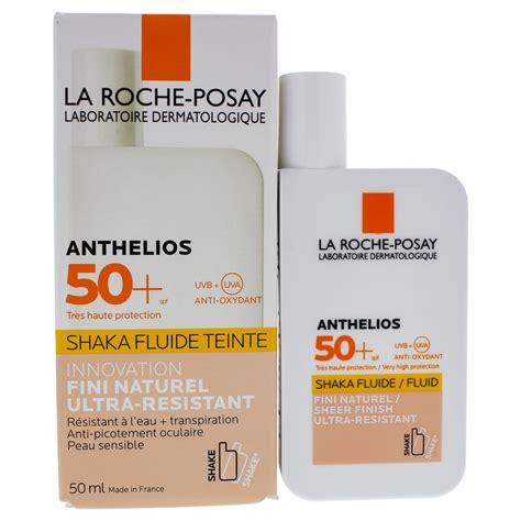 Anthelios Shaka Tinted Fluide SPF 50 by La Roche-Posay for Unisex - 1.7 ...