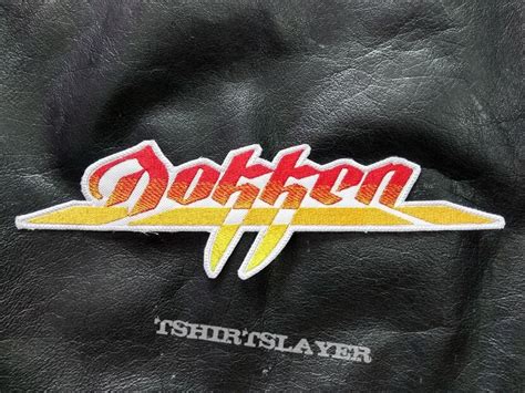 Dokken - Logo Backshape | TShirtSlayer TShirt and BattleJacket Gallery