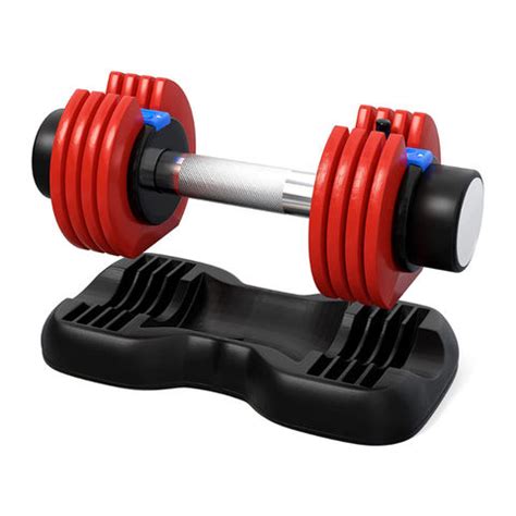 Adjustable Smart Dumbbells from 5lb to 25lb Home Bodybuilding Fitness ...