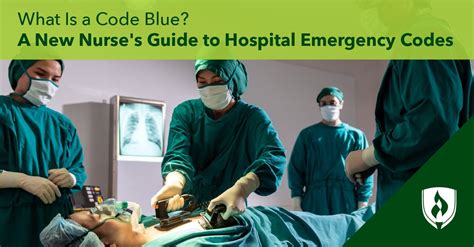 What Is a Code Blue? A New Nurse’s Guide to Hospital Emergency Codes ...