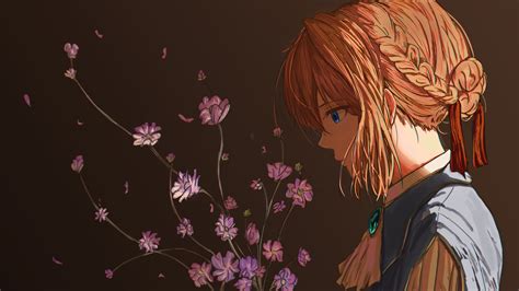 Background Violet Evergarden Wallpaper 4K - Inside my Arms