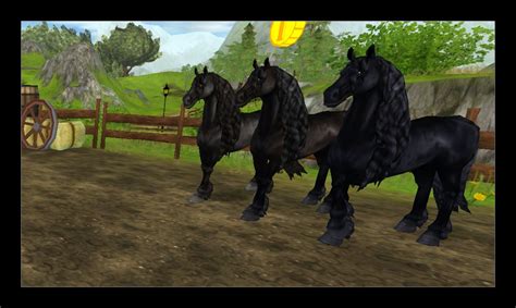 friesian horses - Star Stable Online Photo (34892372) - Fanpop