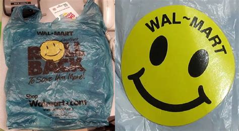 Wal-Mart Bags from 2001 to 2005 + Smiley Stickers | Childhood memories 90s, Childhood memories ...