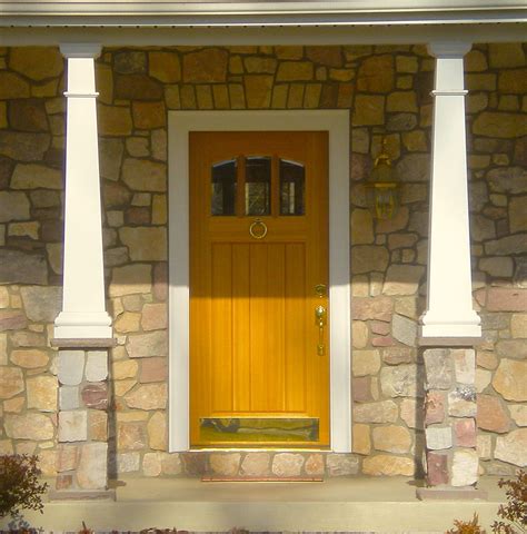 Front Door: Stone & wood. | Front door, Entrance, Grand entrance