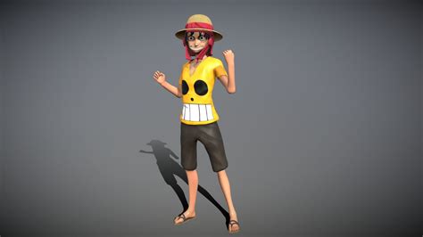 One Piece Luffy Movie Z - Download Free 3D model by Demonic Arts ...