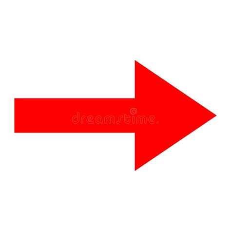 Red Angular Up Arrow Icon on a White Background Stock Vector ...