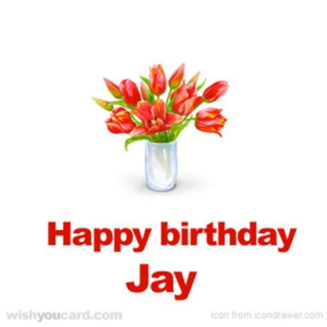 Happy Birthday Jay Free e-Cards