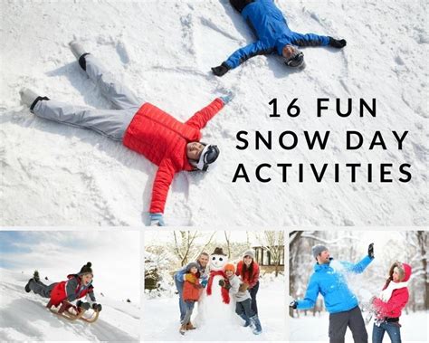 16 Fun Snow Day Activities - Just A Pinch