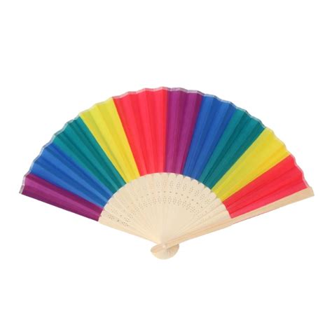 Rainbow Gay Pride Folding Fan - Queerks™