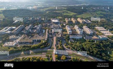 Ruhr University Bochum in autumn, RUB, campus of the Ruhr University ...