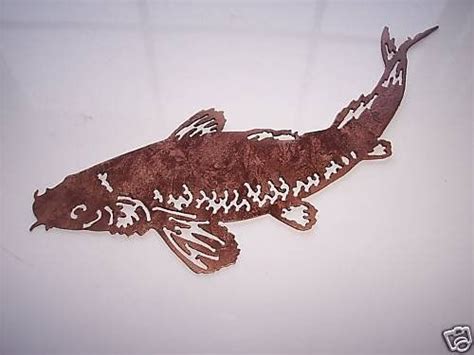 Koi Fish Metal Wall Art Home Kitchen Decor | Metal fish wall art, Metal wall art decor, Metal ...