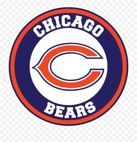 Chicago Bears Circle Logo Vinyl Decal - Circle Png,Chicago Bears Logo Png - free transparent png ...