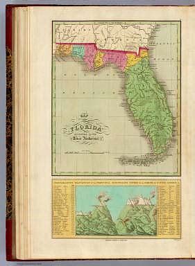 Map of Florida. / Finley, Anthony / 1826