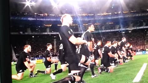 all blacks haka vs france 2011 final 24.10.11. - YouTube