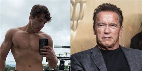 Arnold Schwarzenegger's Son Joseph Shows Off Shirtless Workout: Watch