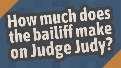 How Much Does Judge Mathis Bailiff Make? New Update - Bmxracingthailand.com