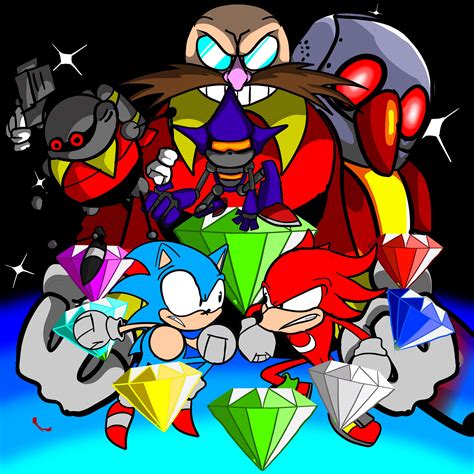 Took 1 hour but here’s sonic & knuckles art I made : r/SonicTheHedgehog