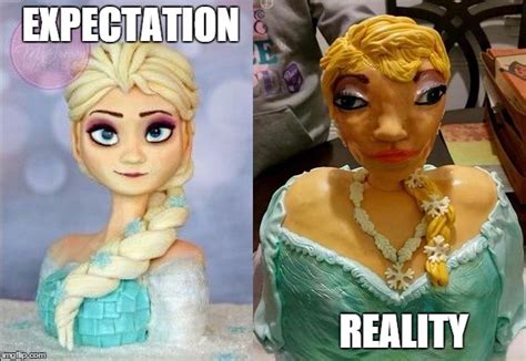 Cakes: Expectation VS Reality - Imgflip