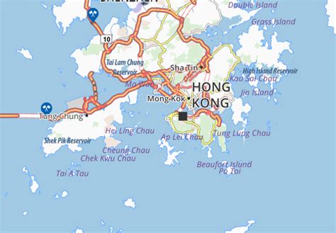 MICHELIN Kennedy Town map - ViaMichelin