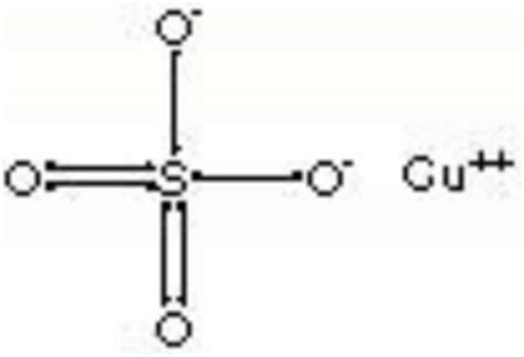 Copper sulfate - CAMEO