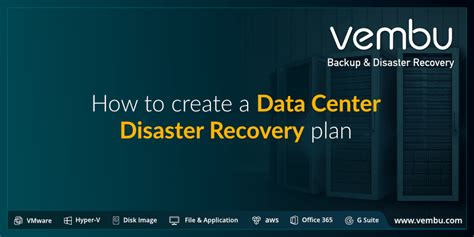 Data Center Disaster Recovery Best Practices - vembu.com