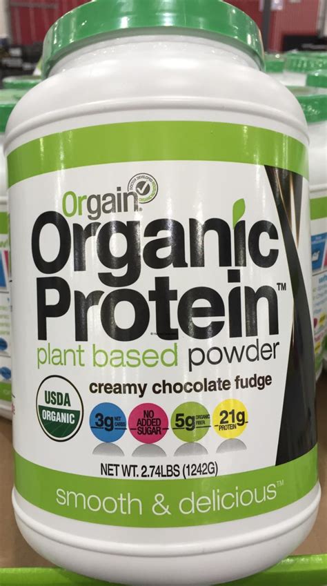 Orgain Plant Based Organic Protein Powder - Harvey @ Costco